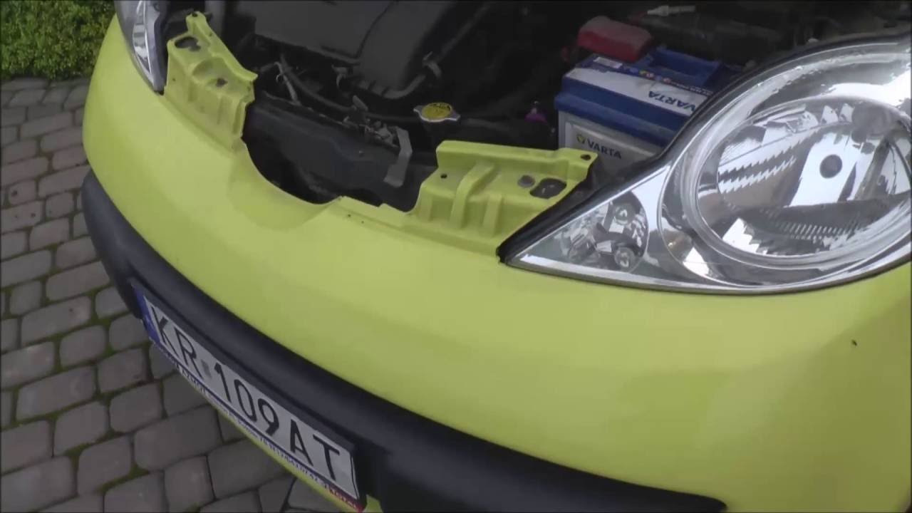 Jak zdemontować zderzak - Aygo, Peugeot 107, Citroen C1