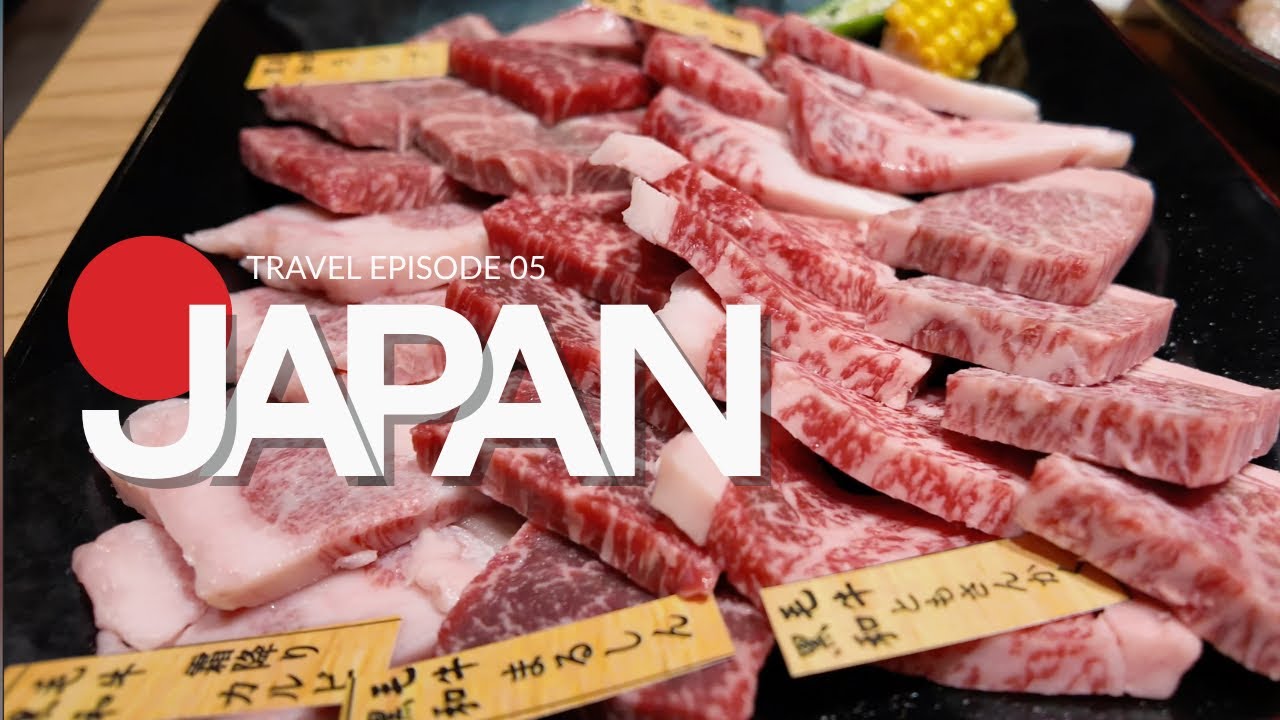 $35 Dollar ALL You Can Eat Wagyu In Japan | Exploring Osaka
