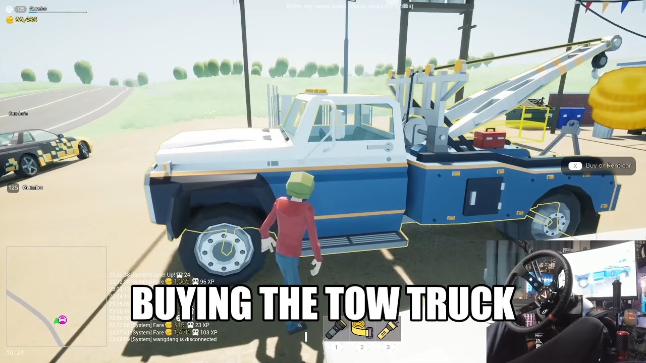Motor Town Behind The Wheel - Buying the Tow Truck