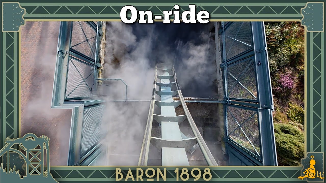[#Efteling 4K] Baron 1898 - On-ride (2025)