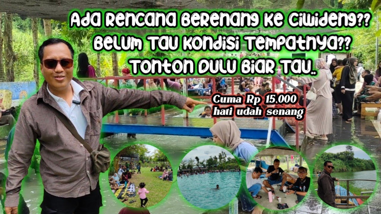 WARGA WARJOKS FAMILY GETRENG KE KOLAM RENANG CURUG CIWIDENG