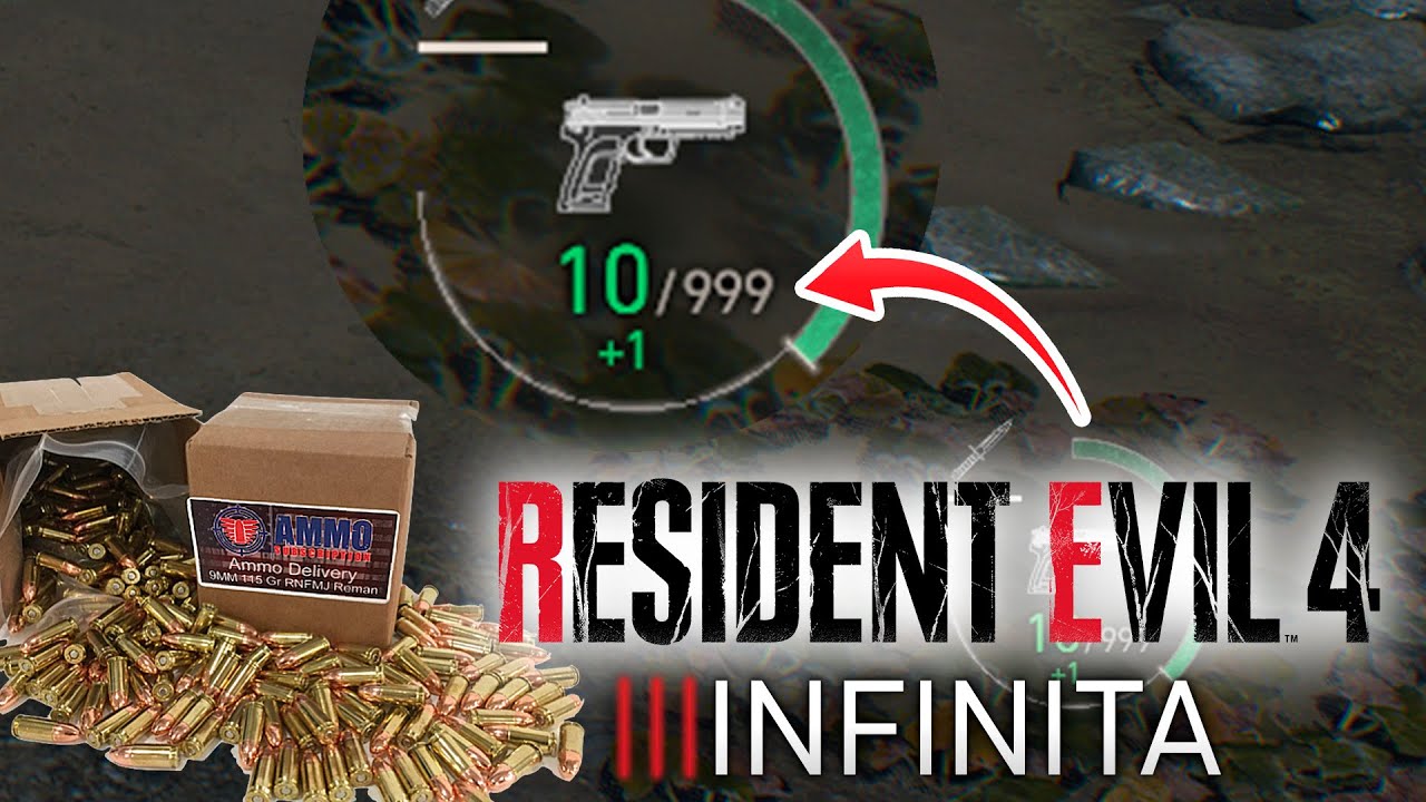 Municion INFINITA Resident Evil 4 Remake PC ✅