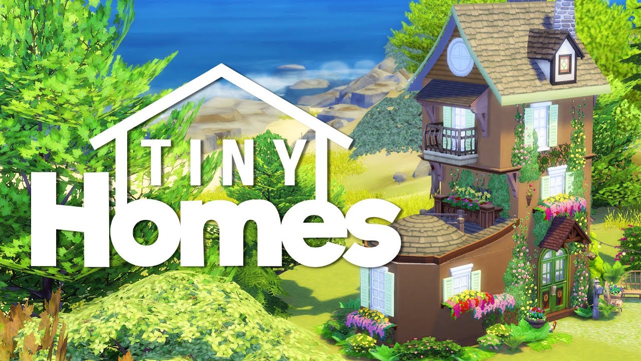 The Sims 4 House Building: Tiny Homes // LADY WHO LIVED IN A SHOE!