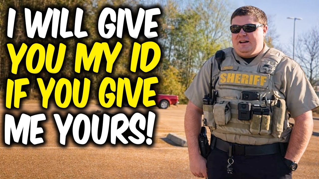 Officer Forced to Step Back After Lawful ID Refusal During Public Audit