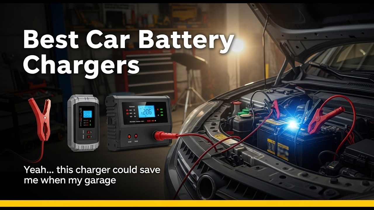TOP 5 Car Battery Chargers 2026 | Top rated car battery charger