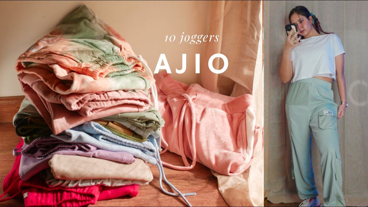 *Joggers Haul* Ajio | Upto 90% OFF Big Bold Sale