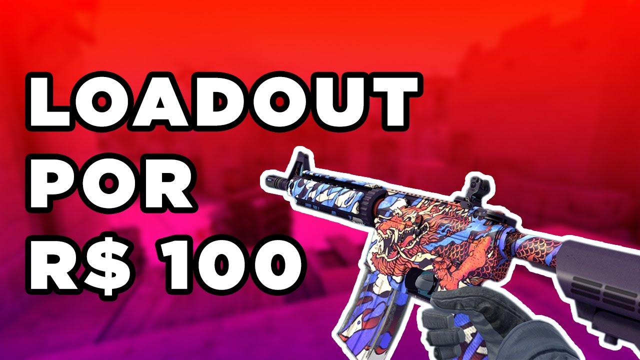 CS:GO - INVENTÁRIO COMPLETO DE SKINS POR R$ 100 (Skins Baratas CS:GO)