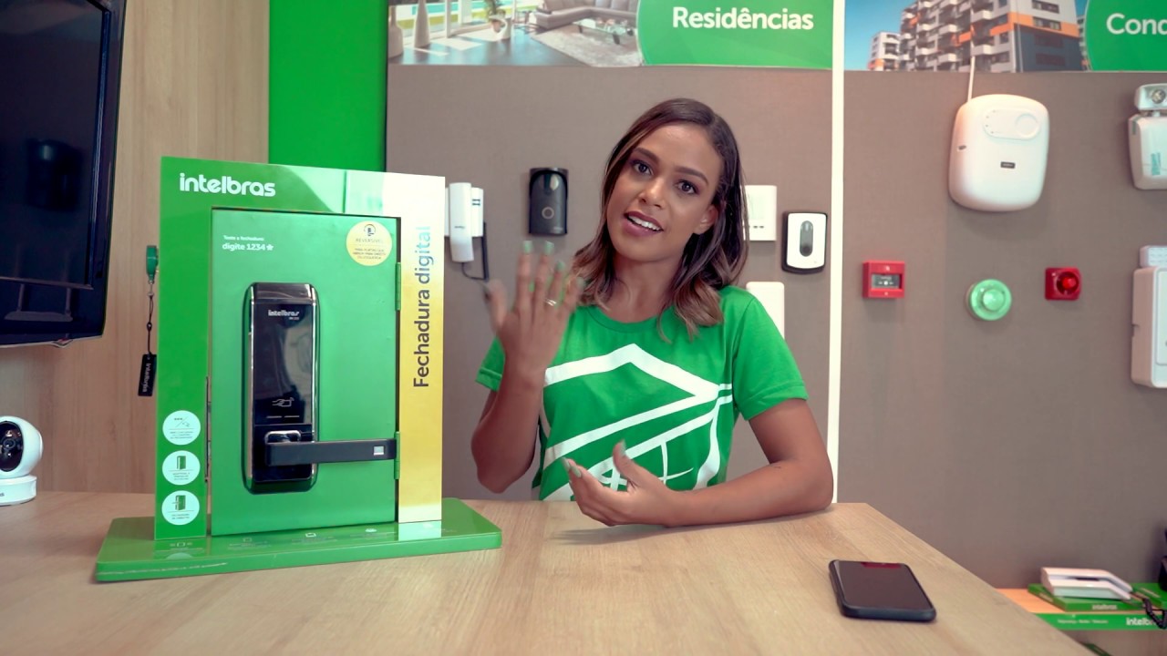 Solu&ccedil;&otilde;es do dia ACTEC - Fechadura digital | FR 320 Intelbras