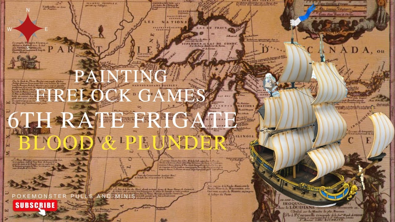 Firelock Games 6th Rate Frigate Painting Tutorial