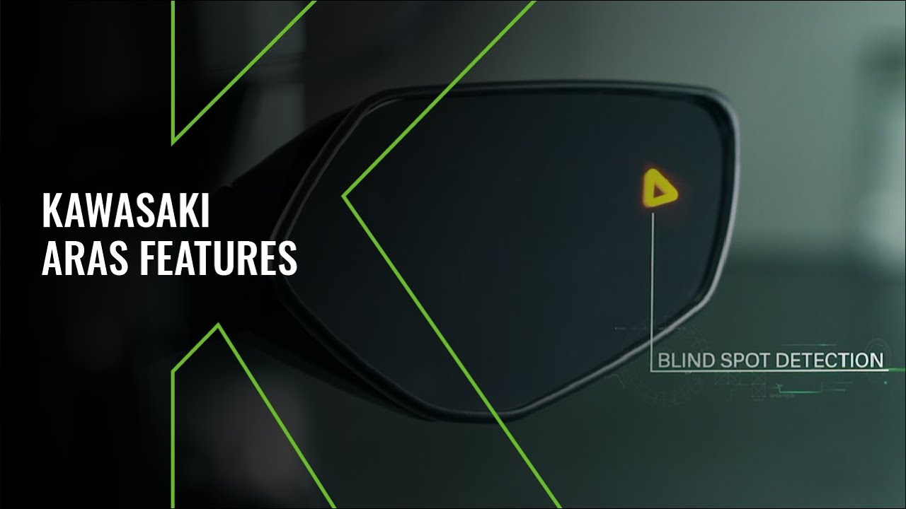 Kawasaki Blind Spot Detection, Vehicle Hold Assist, Emergency Stop Signal | Tutorial Video