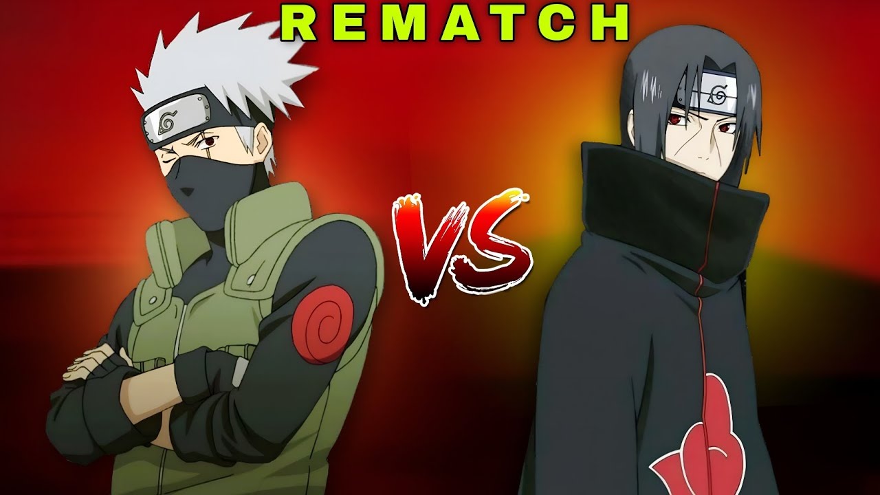 Kakashi Vs Itachi Full Fight . Rematch 💥