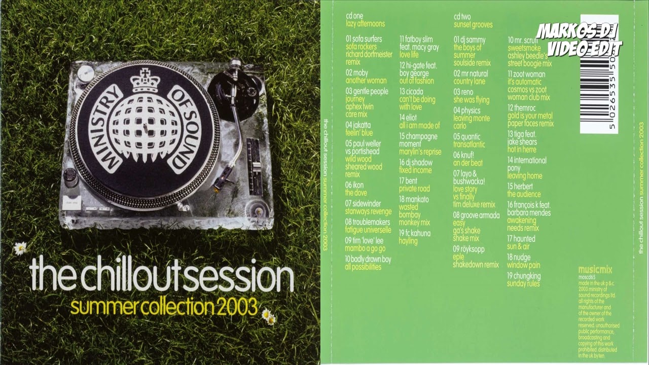 VA / Ministry Of Sound The Chillout Session Summer Collection 2003 CD 2 / MDJVE