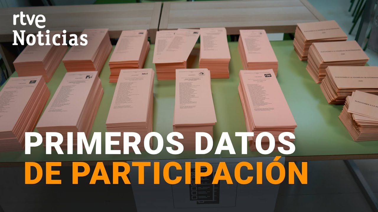 ELECCIONES EXTREMADURA: LA PARTICIPACI&Oacute;N ES DEL 8.8% a las 11:00 | RTVE