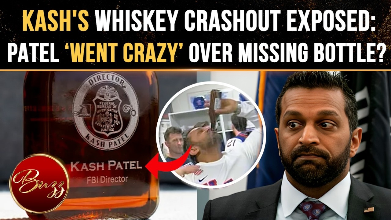 Kash's Bourbon Fury EXPOSED? Insider Says Patel THREATENED Staff With Polygraph Over Missing Bottle