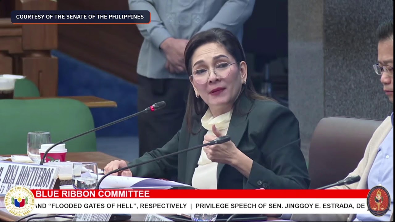 Livestream: Senate blue ribbon panel resumes probe into anomalous flood control projects