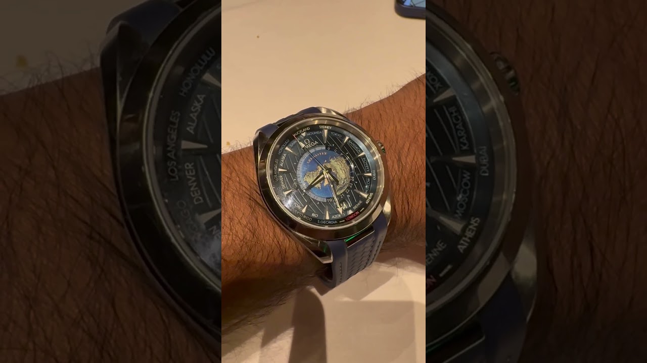 OMEGA Seamaster Aqua Terra Worldtimer Watch 