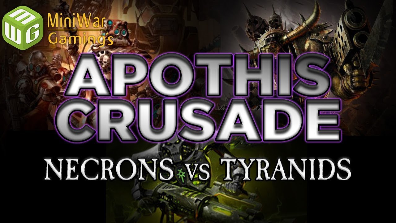 Necrons vs Tyranids - The Apothis Crusade Warhammer 40k Battle Report - Ep 1