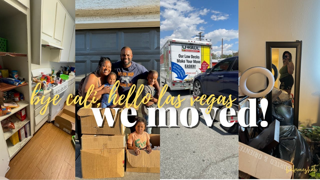 MOVING FROM CA TO LAS VEGAS 2024 | FAMILY OF 5 | VLOG