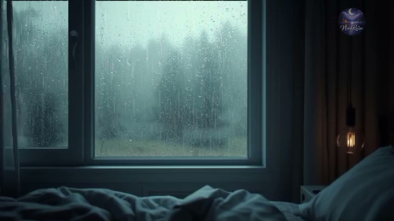 Soothing Rain & Piano for Stress Relief, Sleep & Relaxing Evenings