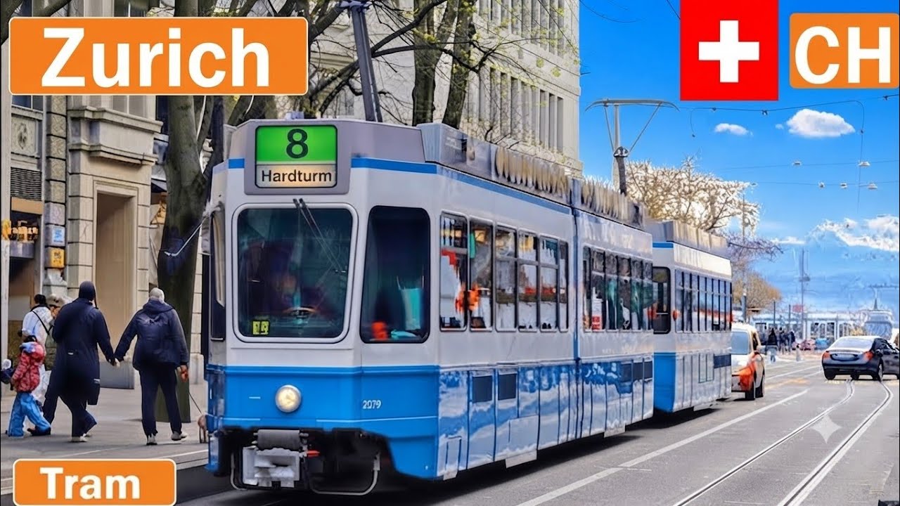 🇨🇭 ZÜRICH TRAMS 2022 | Strassenbahn Zürich【4K】
