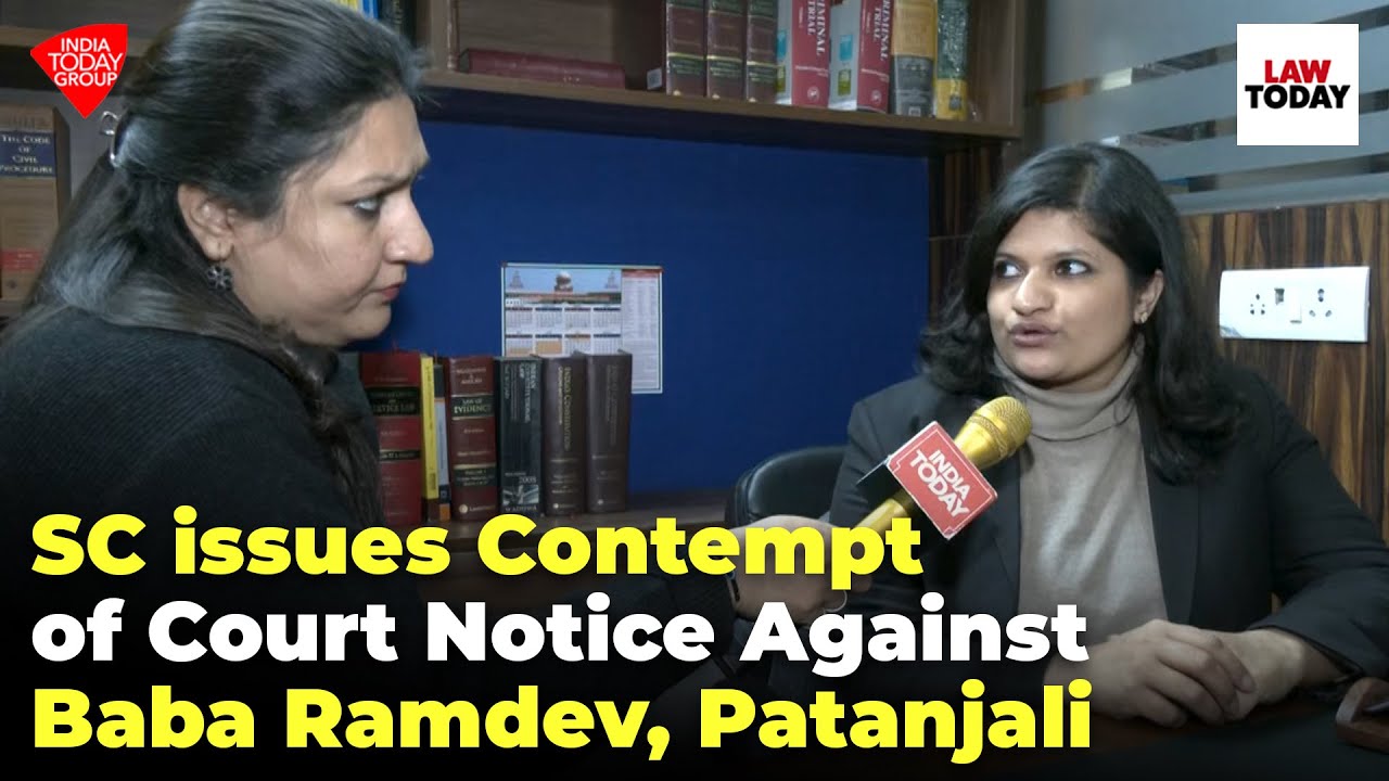 Supreme Court Issues Contempt of Court Notice Against Baba Ramdev, Patanjali and Acharya Balkrishna