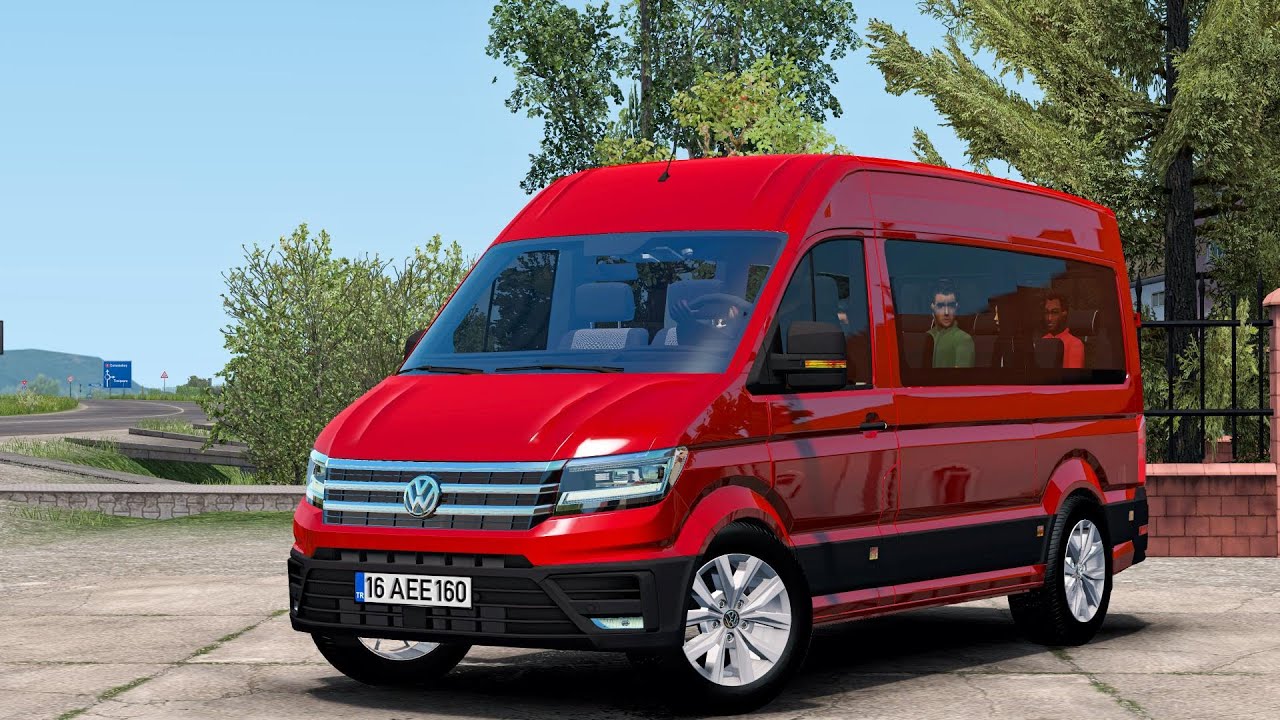 Taxi Volkswagen Crafter 2020 - ETS2[1.37][Euro Truck Simulator 2]