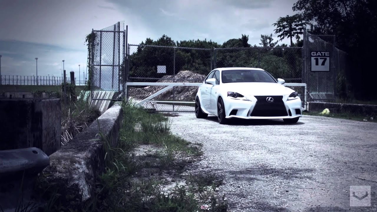 2014 Lexus IS350 F-Sport on 20