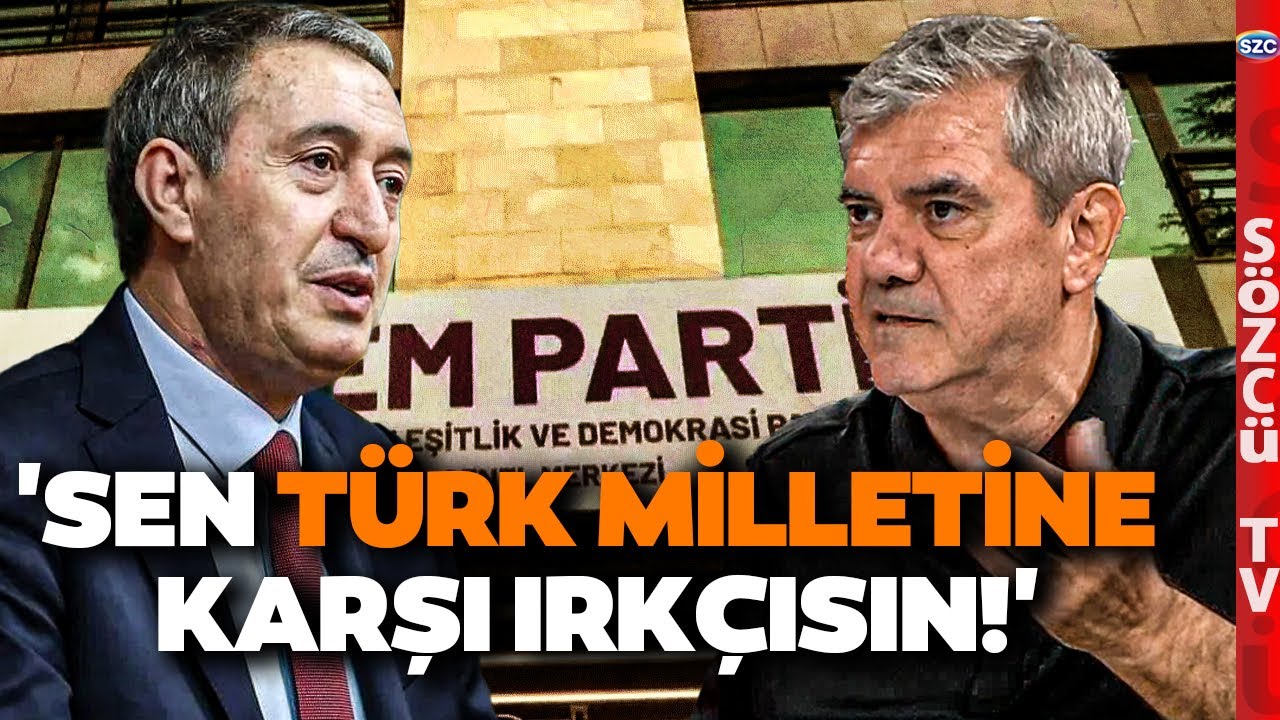 'BİR CÜMLE KUR KÜRT DÜŞMANI DİYORLAR!' Yılmaz Özdil'den Bomba DEM Parti Sözleri!