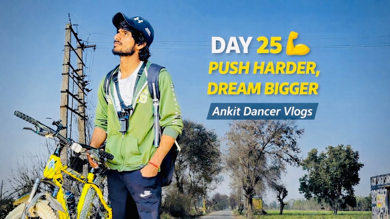 Day 25 Vlog | Aasram Se Ghar Tak 🙏✨ Emotional & Peaceful Day | Ankit Dancer Vlogs | 