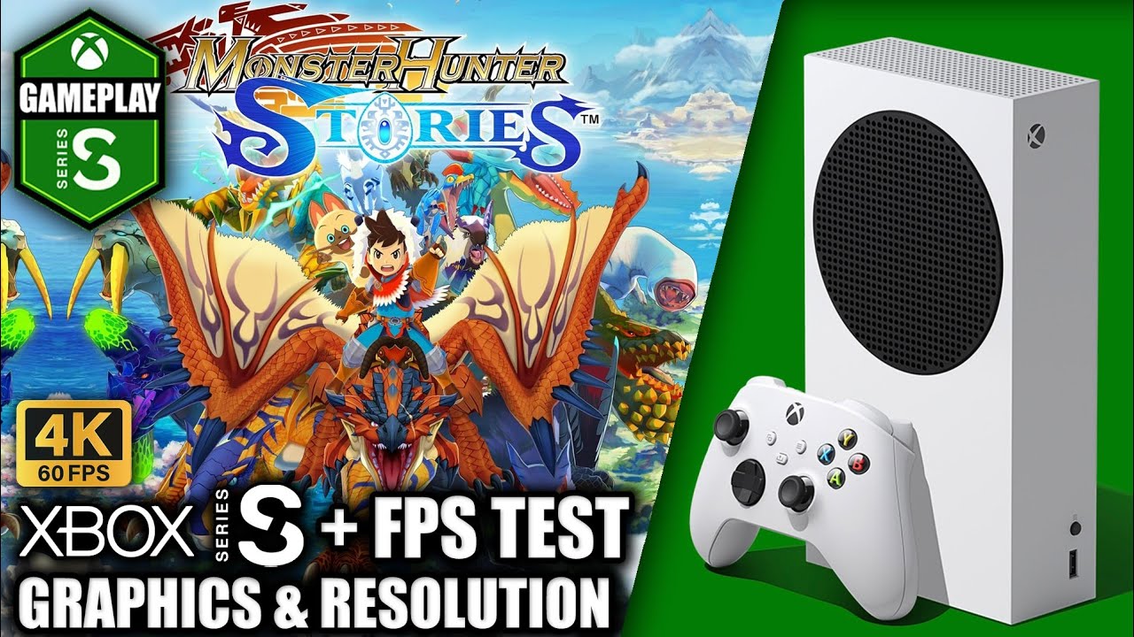 Monster Hunter Stories - Xbox Series S Gameplay + FPS Test