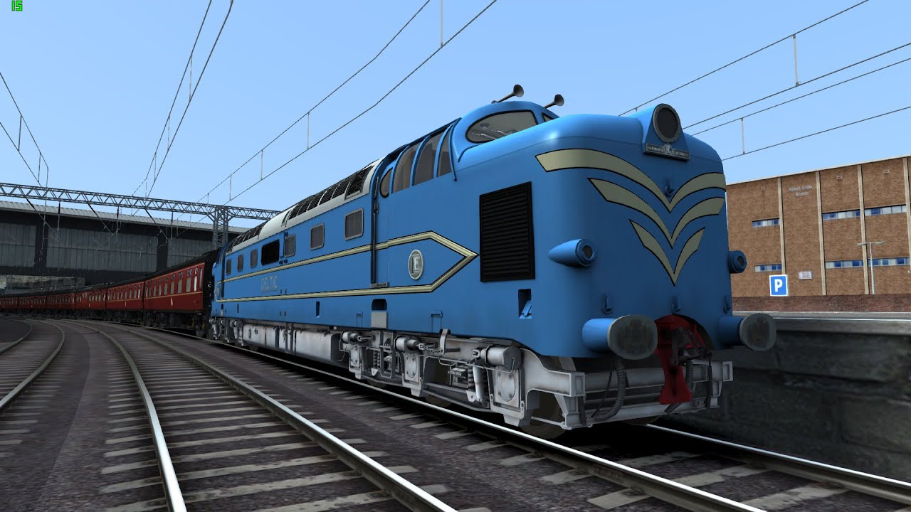 Deltic DP1 SnC pt 1 (Train Simulator 2015) LOCO TV UK