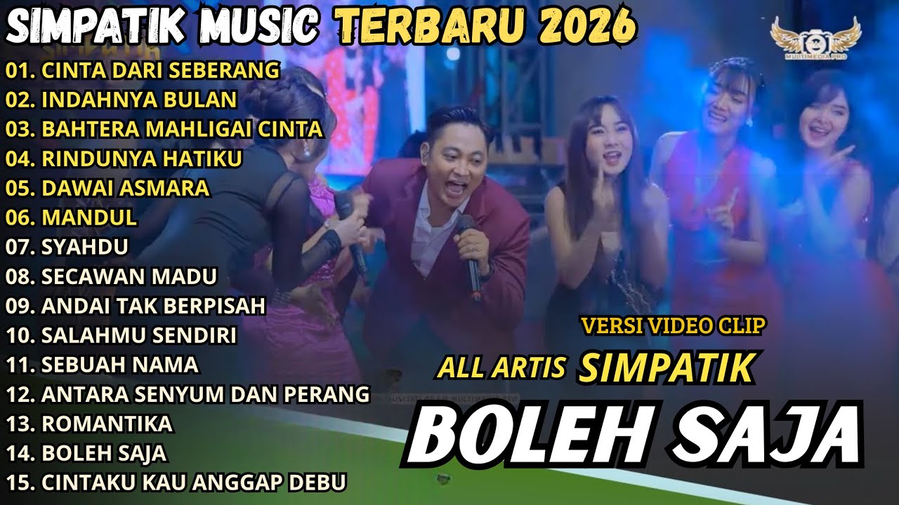 BOLEH SAJA - INDAHNYA BULAN - SIMPATIK MUSIC FULL ALBUM TERBARU 2026 ALL ARTIS SIMPATIK
