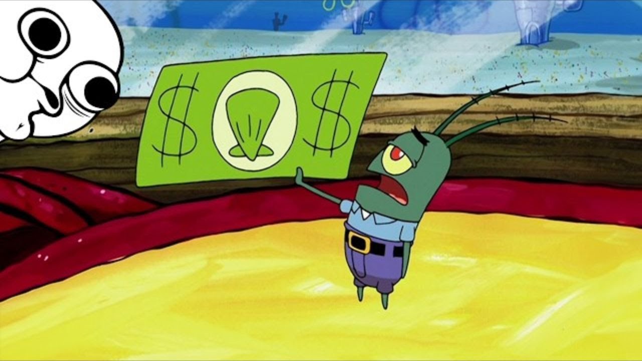 Where Does Plankton Get Money If He&rsquo;s a Loser? (SpongeBob)