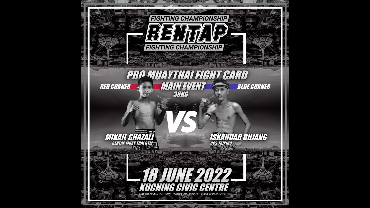 Mikail Ghazali RENTAP (RED) VS Iskandar Bujang GCS TAIPING (BLUE)