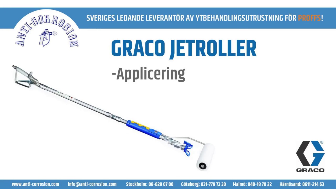 Graco JetRoller-Applicering /Application