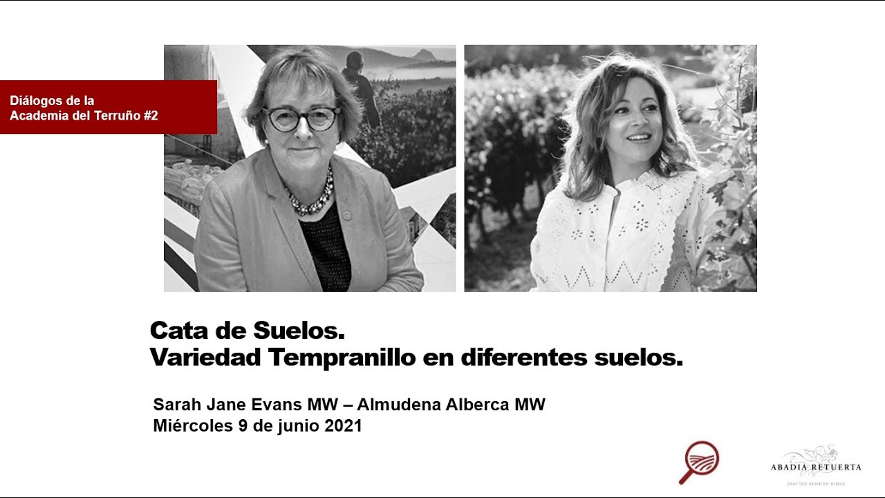 Los Diálogos de la Academia del Terrruño #2:  Sarah Jane Evans MW y Almudena Alberca MW
