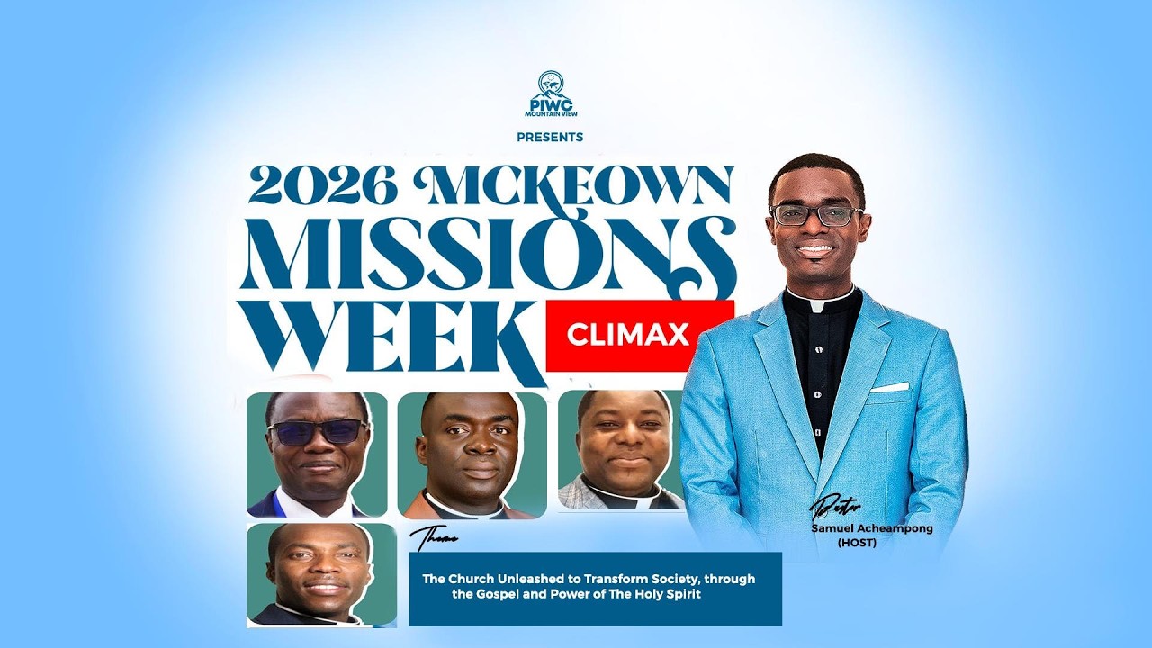 2026 MCKEOWNS MISSIONS WEEK CLIMAX | 8TH MARCH 2026 | ENGLISH SERVICE