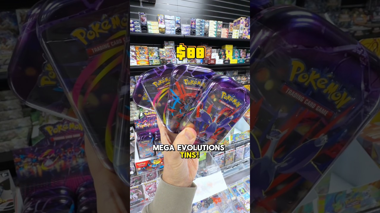 Mega Evolutions Tins In 2025 😯📈