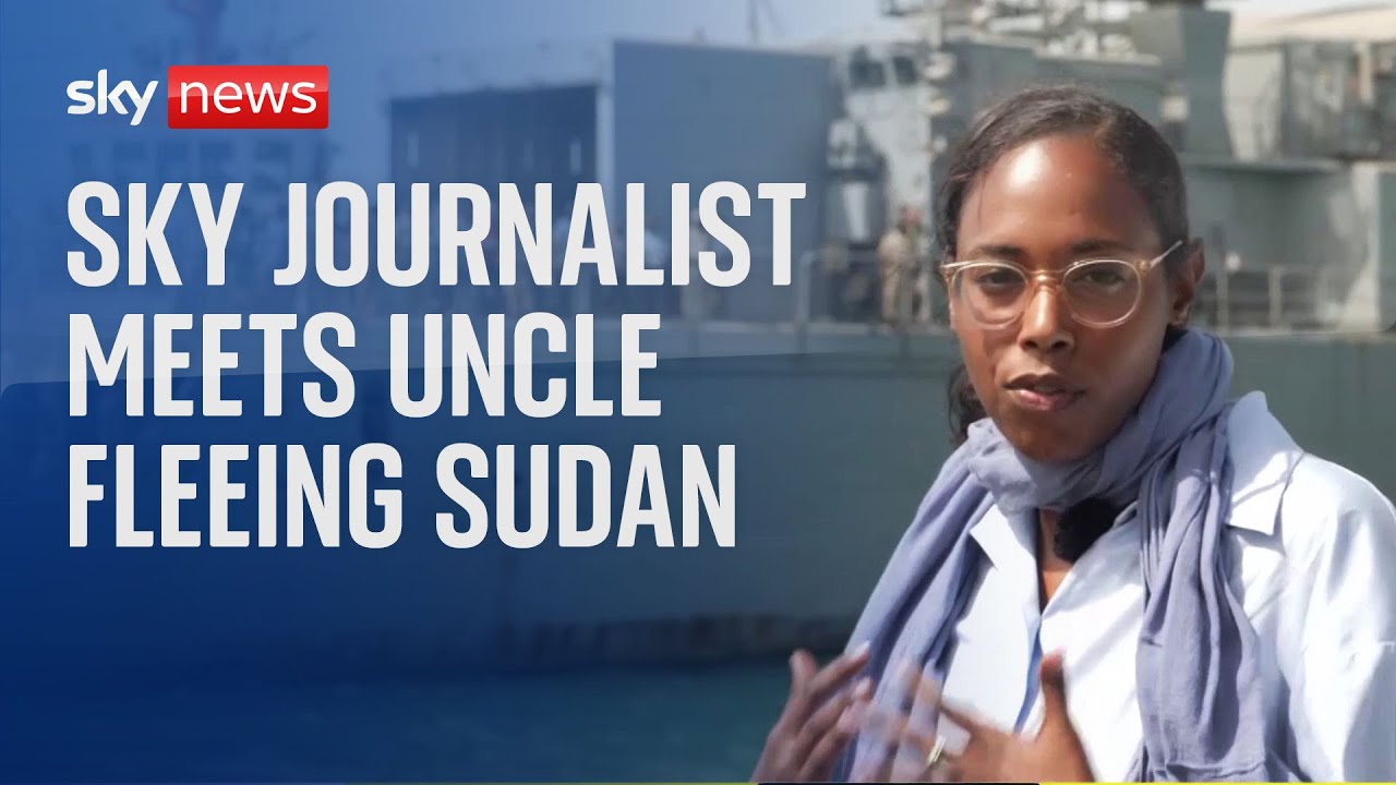 Sudan: Families embrace after finding safety in Saudi Arabia