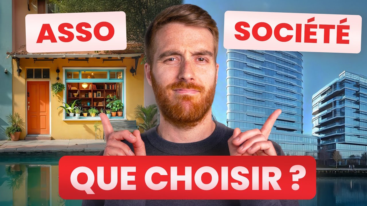 Association ou entreprise : quel statut est fait pour vous ? 🤨