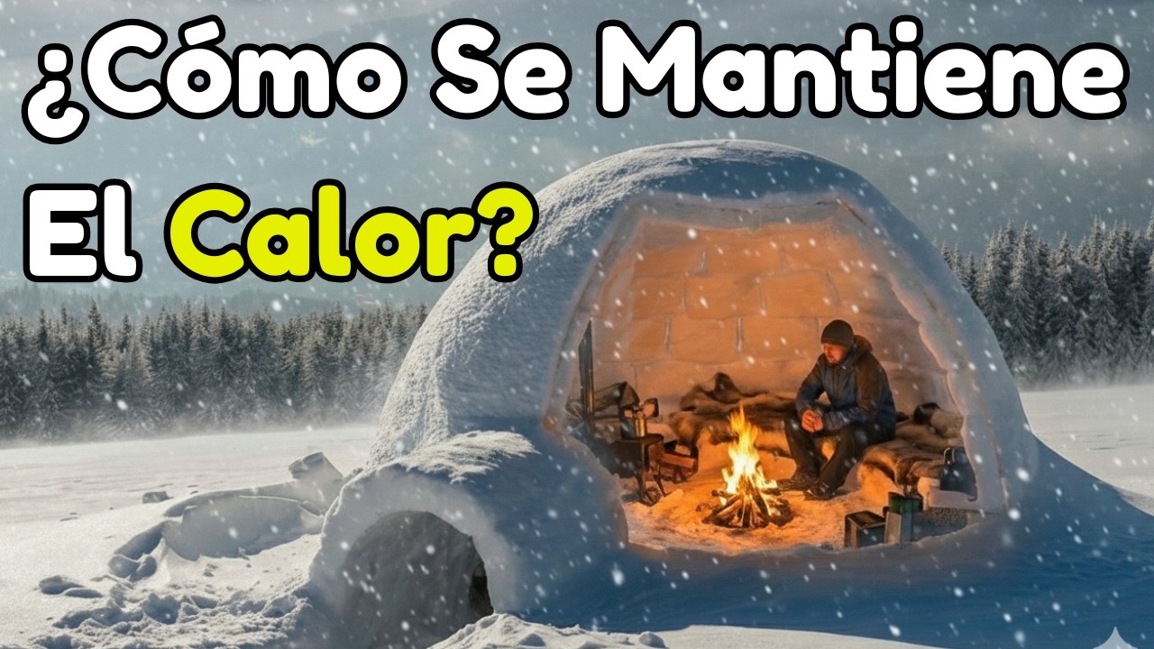 ¿Cómo Te Mantiene Caliente Un IGLÚ? | La Ciencia detrás del Iglú
