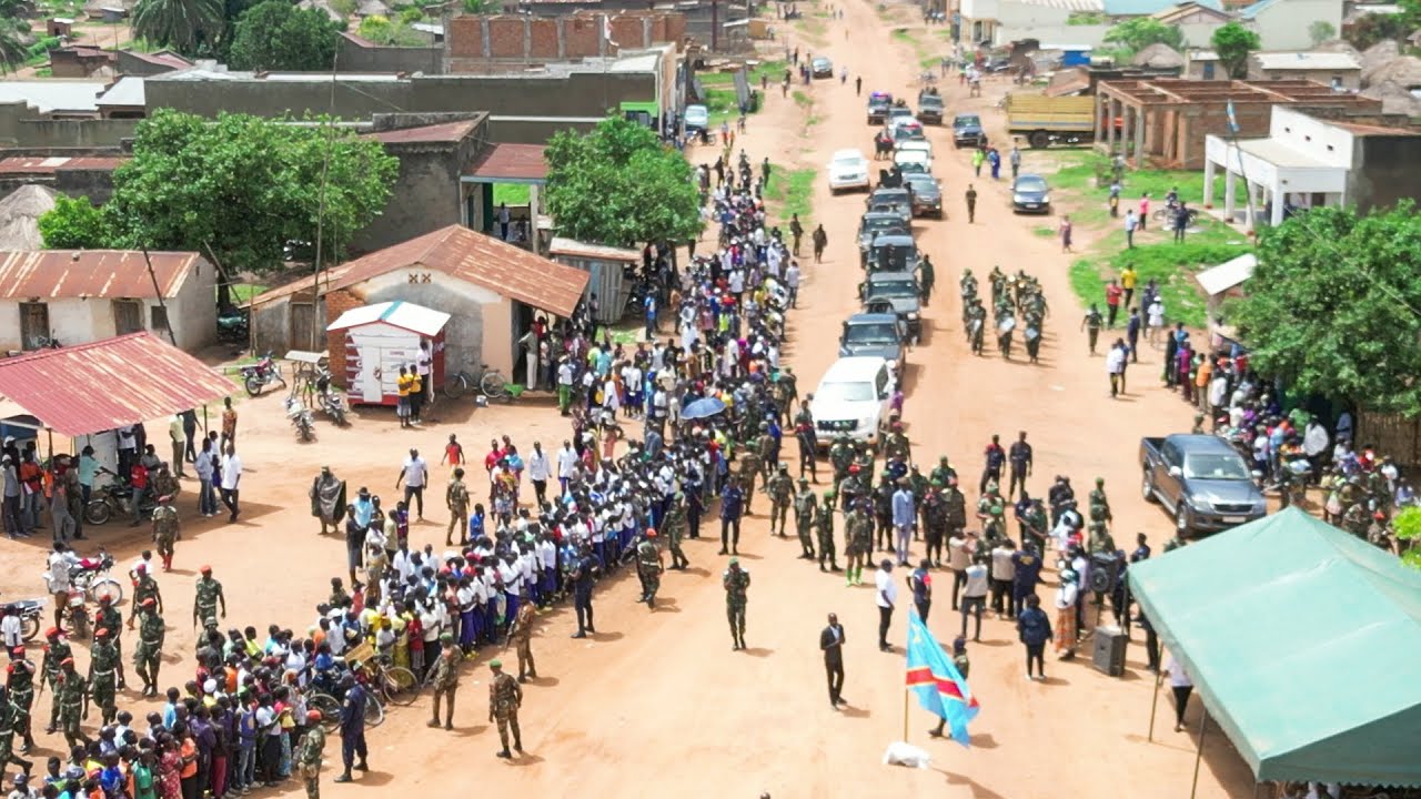 🚨🚨 GOUVERNEUR LUBOYA ACCUEILLI POUR LA 2ÈME FOIS A INGBOKOLO #ARU #suisse #kinshasa kinsha #ariwara