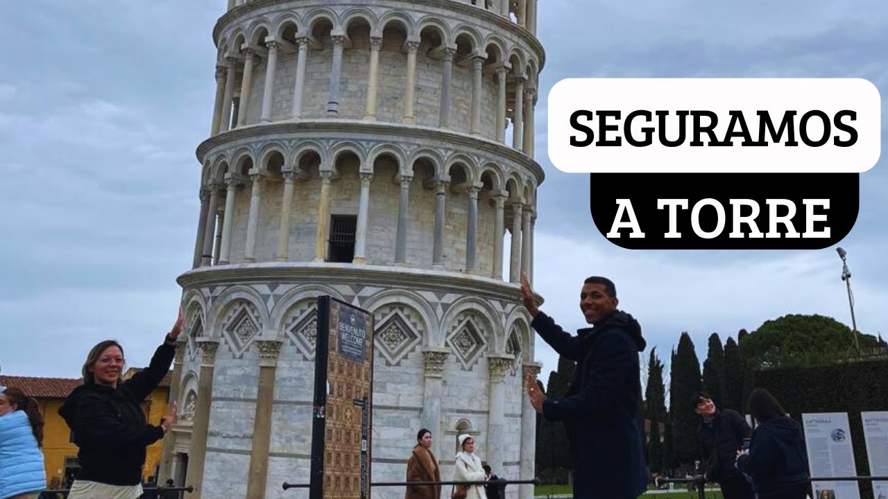A CIDADE DE PISA E A TORRE INCLINADA