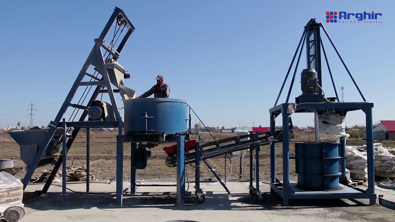 Utilaj pentru fabricat tuburi | Concrete pipe making machine