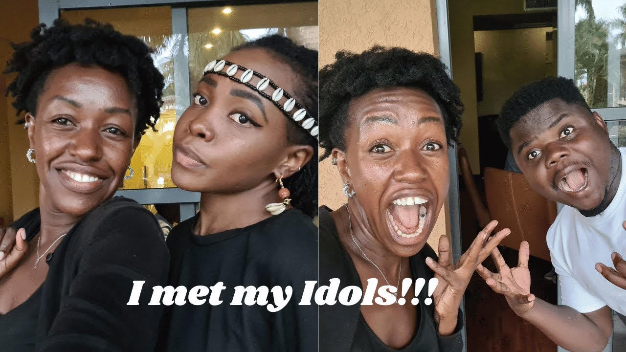 I met my idols Wode Maya and Miss Trudy!!! I cried😭😭/Kampala travel vlog