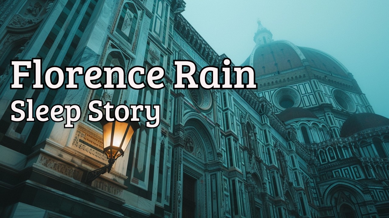 A Rainy Night in Florence 🌧 Soft Story for Deep Sleep (2 Hours)