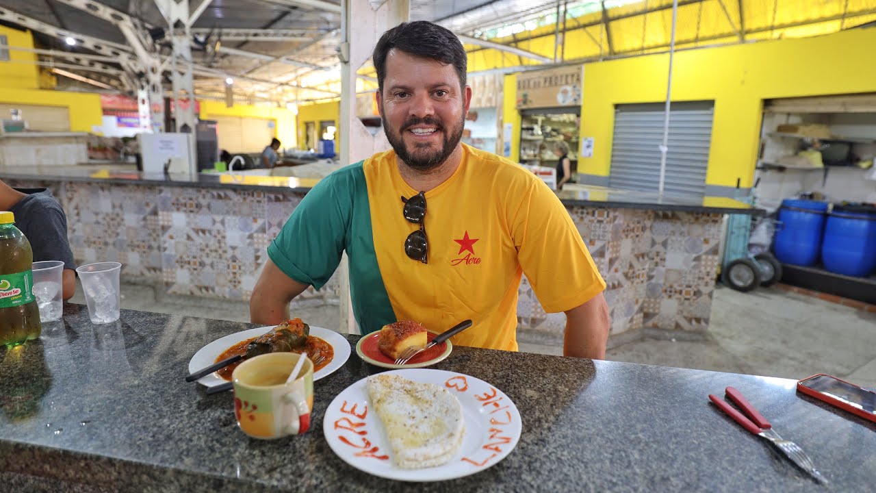 O ACRE existe!❤️‍🔥Provando as COMIDAS de Rio Branco | RIO4FUN Brasil 27 🇧🇷
