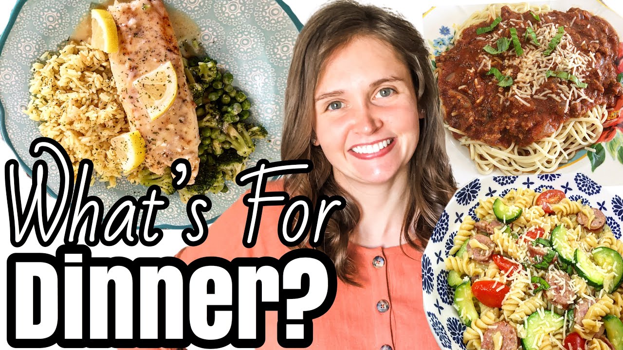 WHAT’S FOR DINNER? | *SIX* EASY MEALS ANYONE CAN MAKE | JULIA PACHECO