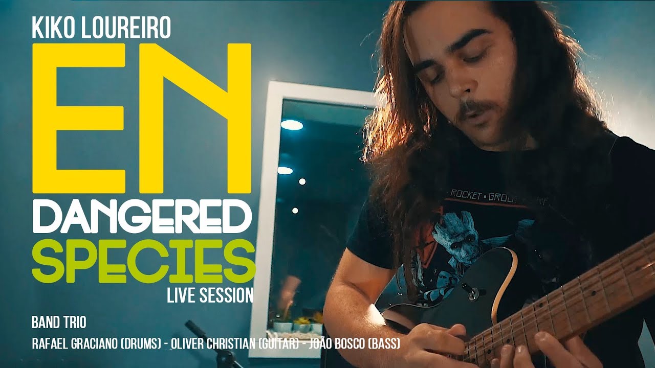 Live Session | Endangered Species - Kiko Loureiro | Trio Band Version (Cover)