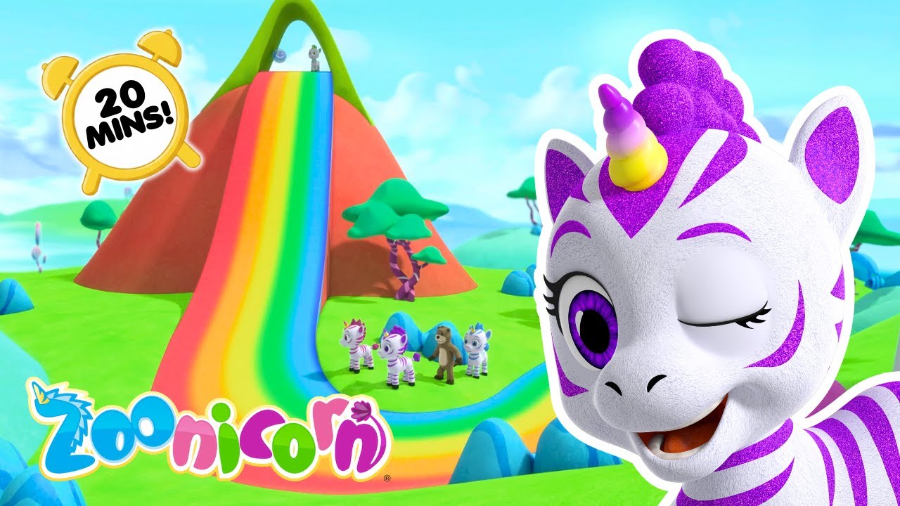 Epic Rainbow Journeys 🌈💖 30-Min Compilation | Zoonicorn | Cartoon for Kids